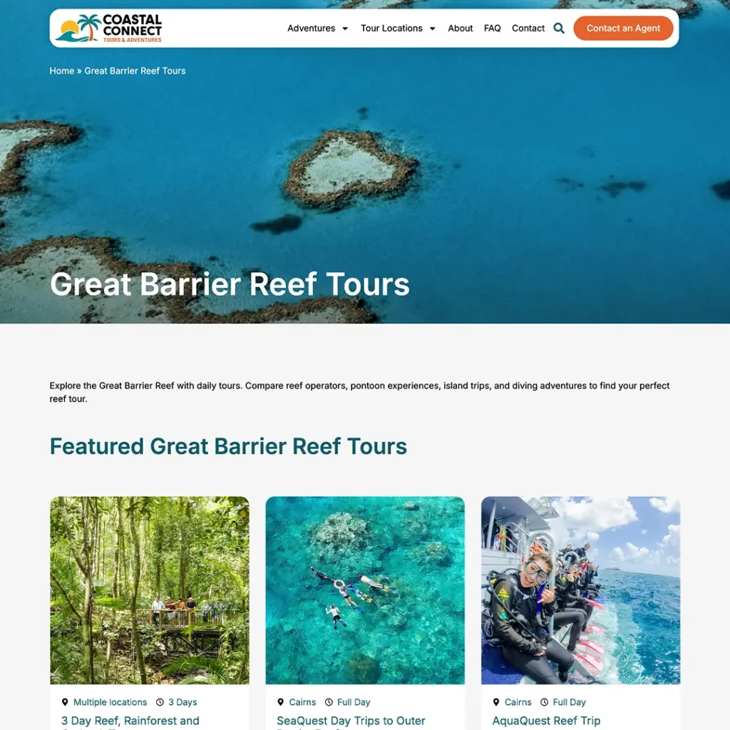 Coastal Connect FNQ Category Page