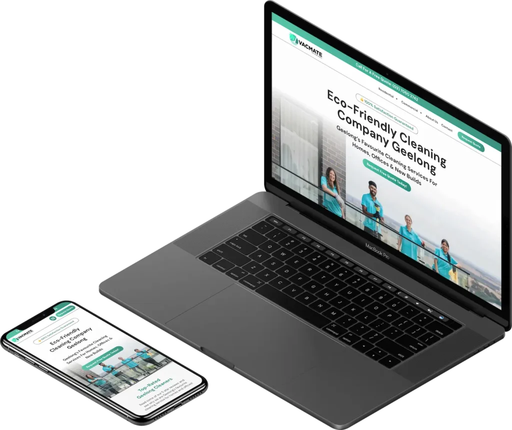 Vacmate Cleaning Website